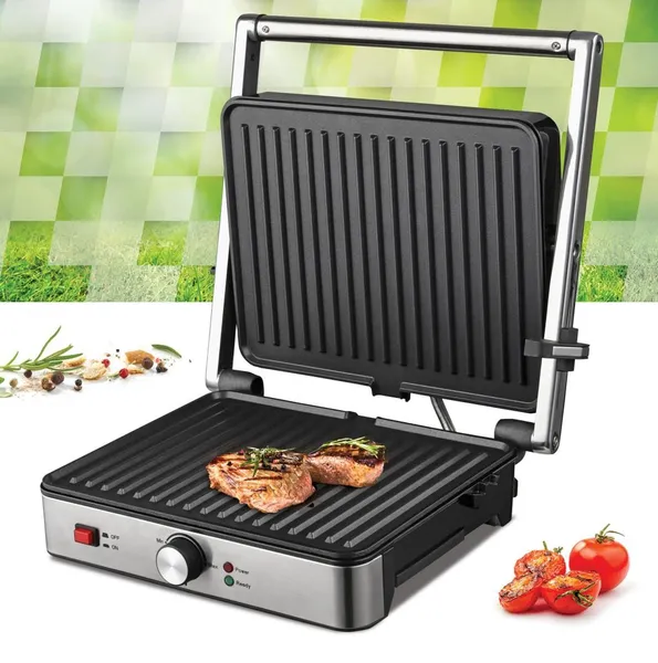 Grill Electric HEINNER HEG-K2000SS 2000W - imagine 4