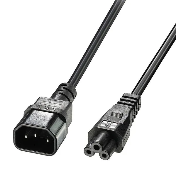 Cablu USB-C LINDY 2x90° 1m 60W Negru LY-32009 - imagine 4