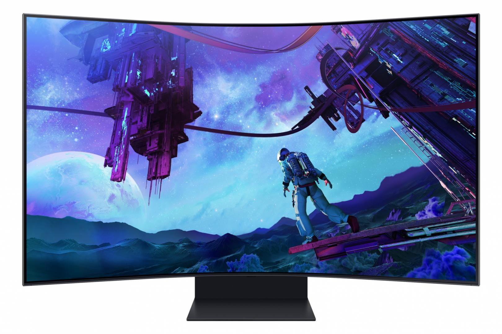 Monitor Gaming SAMSUNG Odyssey Ark 55 inch 4K LS55CG970NUXDU