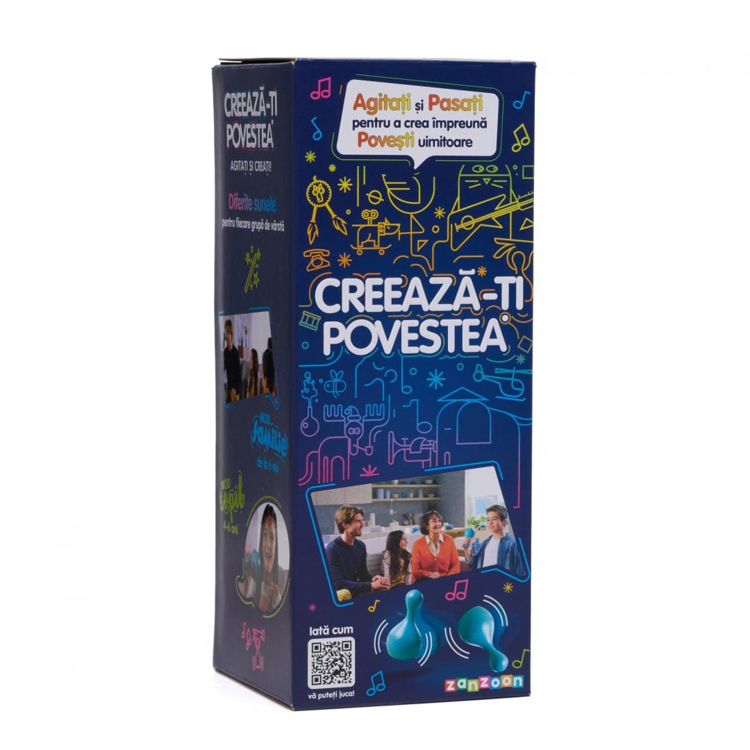 Jucărie interactivă MOMKI Agitați-vă poveștil 150 sunete