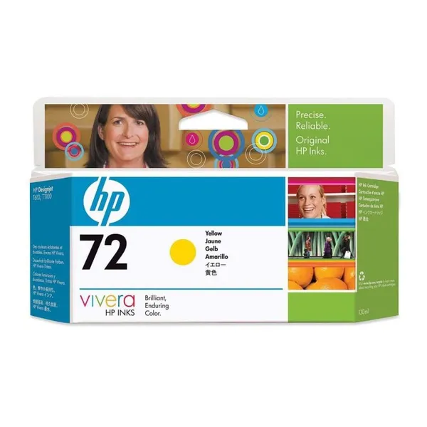 Cartuș Cerneală HP C9373A Yellow 130 ml Original - imagine 2