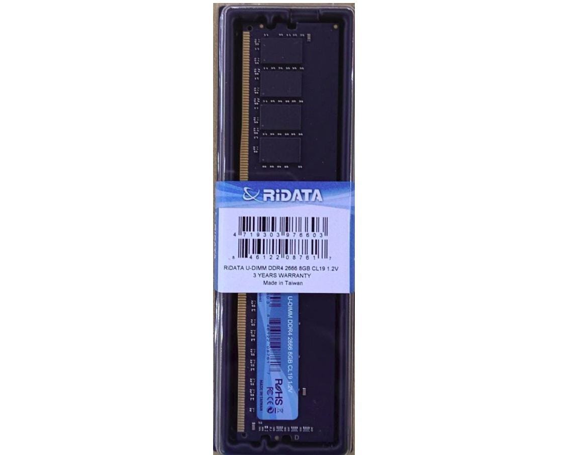 Memorie RAM RIDATA Ritek DDR4 8GB 2666MHz CL19 1.2V