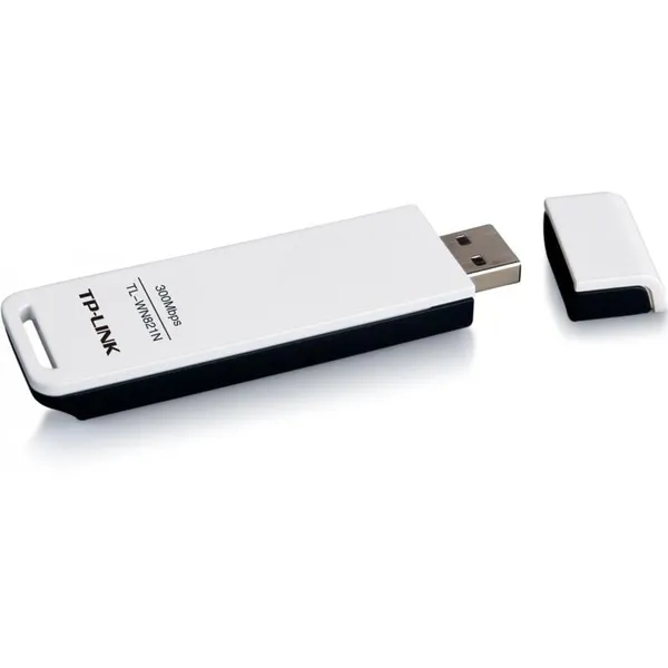 Adaptor Wireless TP-LINK TL-WN821N Single-Band 2.4 GHz Negru - imagine 2