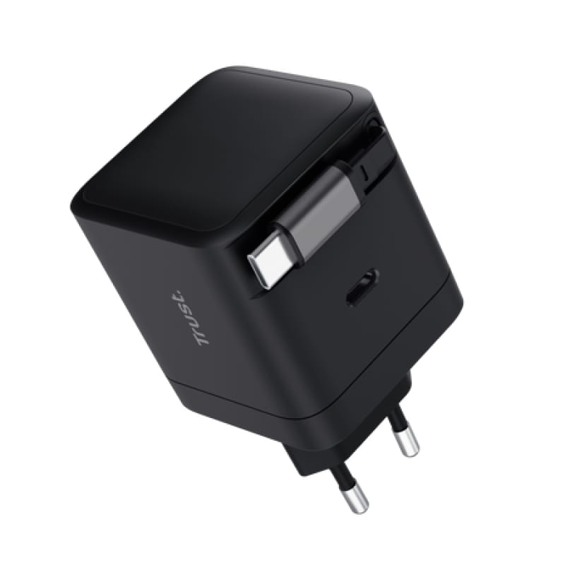 Încărcător Rețea TRUST Maxo 65W 2 Porturi Negru TR-25805