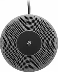 Microfon LOGITECH 989-000405 Conferințe Video Negru USB
