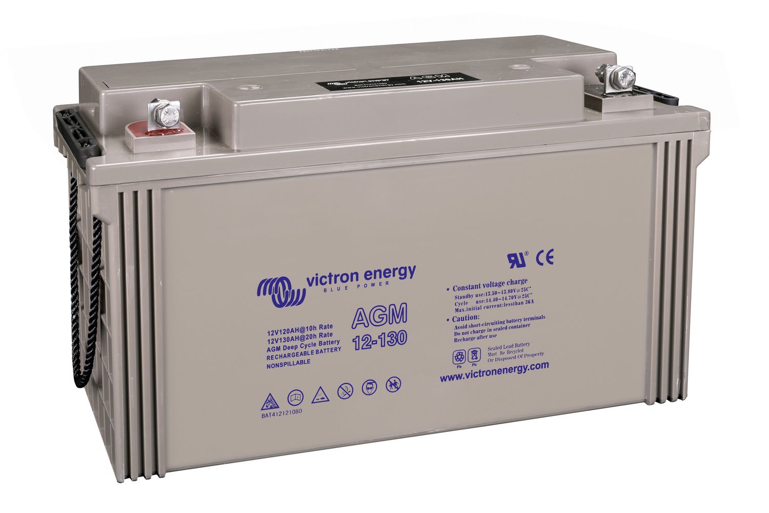 Acumulator VICTRON ENERGY Deep Cycle AGM 12V-130Ah BAT412121084 - imagine 4