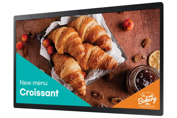 Monitor SAMSUNG QB24C 24 inch Full HD Signage LH24QBCEBGCXEN - imagine 4