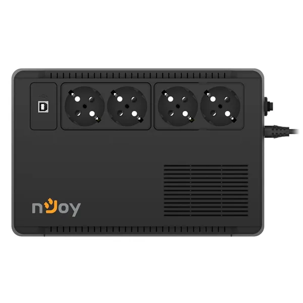 UPS NJOY Soter 600 600VA 360W Negru - imagine 4