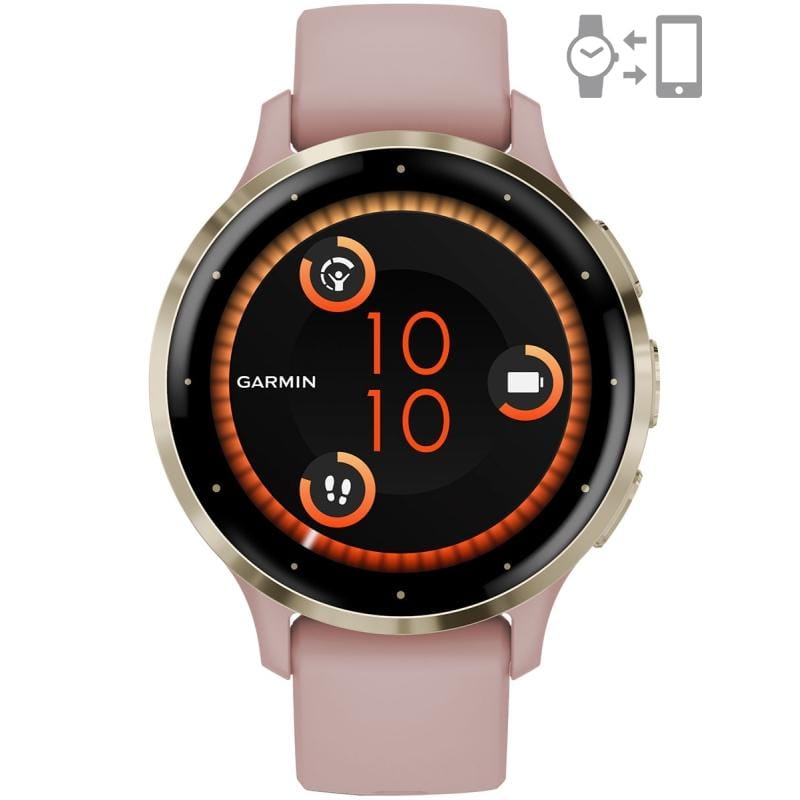 Smartwatch GARMIN Venu 3S Pink Dawn Soft Gold 010-02785-03