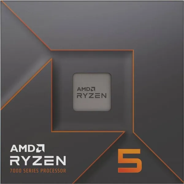 Procesor AMD RYZEN 5 7600 6 Nuclee 3.8 GHz AM5 cu Wraith Stealth Cooler - imagine 2