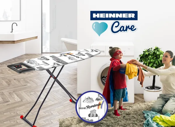 Masă de călcat HEINNER CARE 125x42 cm - imagine 6