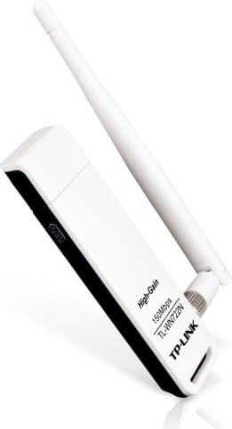 Adaptor Wireless TP-LINK TL-WN722N 2.4GHz Negru