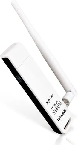 Adaptor Wireless TP-LINK TL-WN722N 2.4GHz Negru