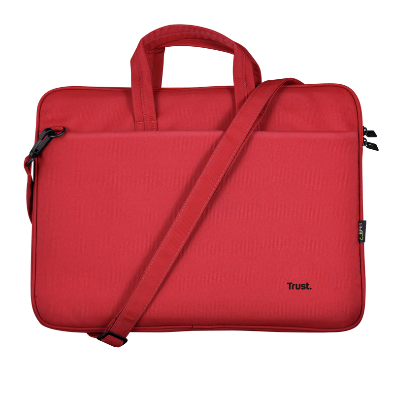 Geantă laptop TRUST Bologna Bag ECO 16 inch Roșu TR-24449 - imagine 2