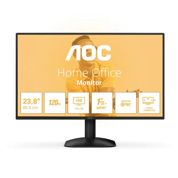 Monitor AOC 24B31H 23.8 inch Full HD 144Hz Negru