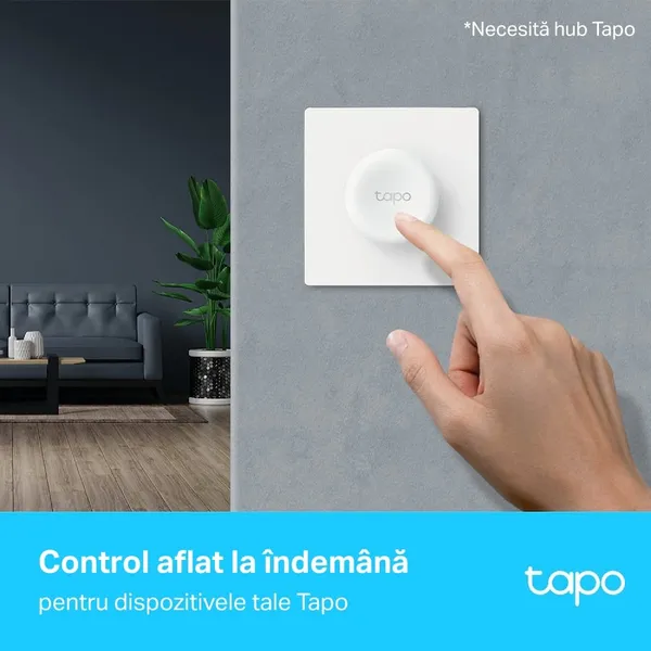 Buton Smart TP-LINK Tapo S200D WiFi Alb - imagine 2
