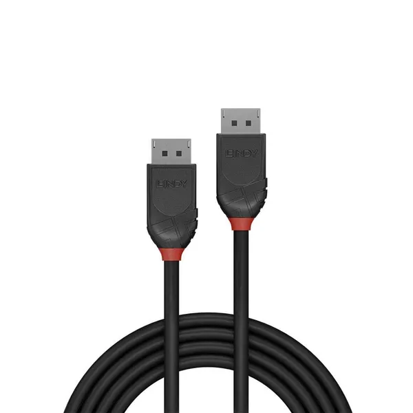 Cablu DisplayPort LINDY LY-36494 1.5m Negru Black Line - imagine 3