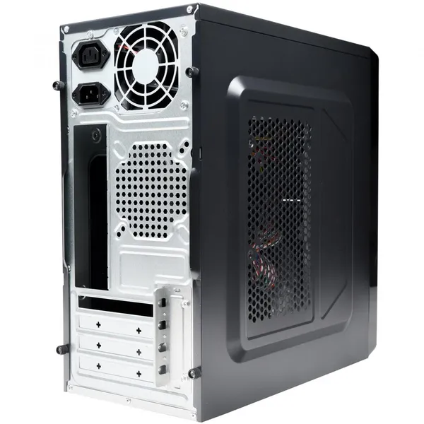 Carcasă PC SPACER SPC-MOON Mini Tower mATX Negru - imagine 7