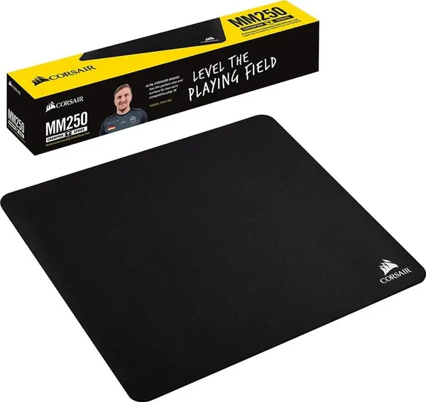 Mousepad Gaming CORSAIR MM250 Champion Series Negru CH-9412560-WW - imagine 5
