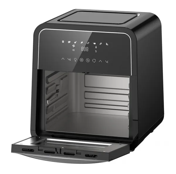 Friteuză cu aer cald HEINNER MasterFry HAF-B12BK2000 12L 2000W Negru - imagine 5