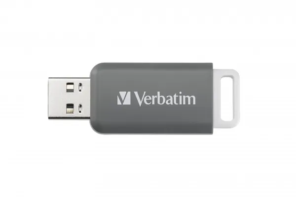Memorie USB VERBATIM Databar 128GB USB 2.0 Gri 49456 - imagine 2