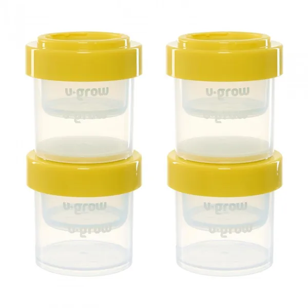Set Recipiente U-GROW 8 Piese 4x80ml 4x220ml - imagine 3