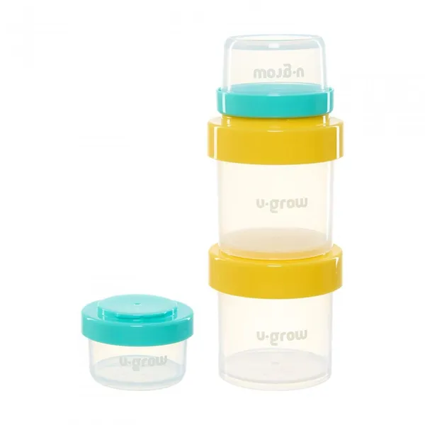 Set Recipiente U-GROW 8 Piese 4x80ml 4x220ml - imagine 4