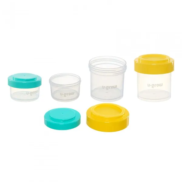 Set Recipiente U-GROW 8 Piese 4x80ml 4x220ml - imagine 5