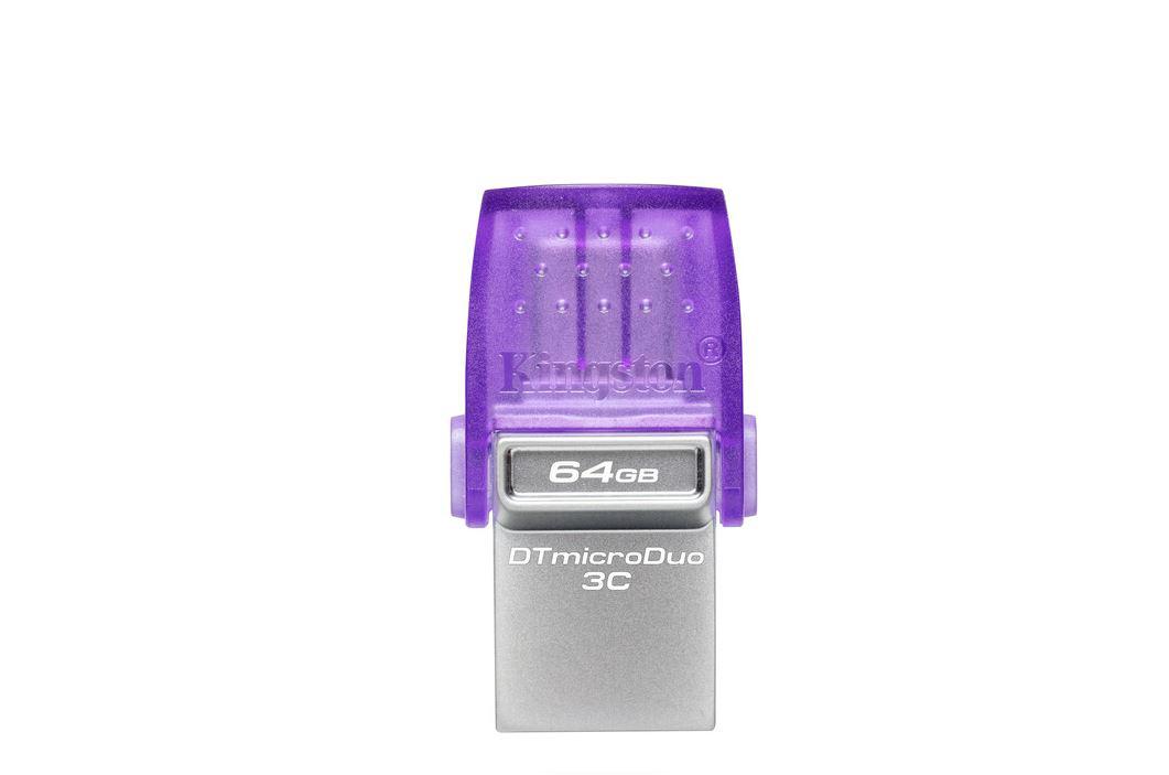 Memorie USB KINGSTON DataTraveler microDuo 3C Dual 64GB - imagine 2