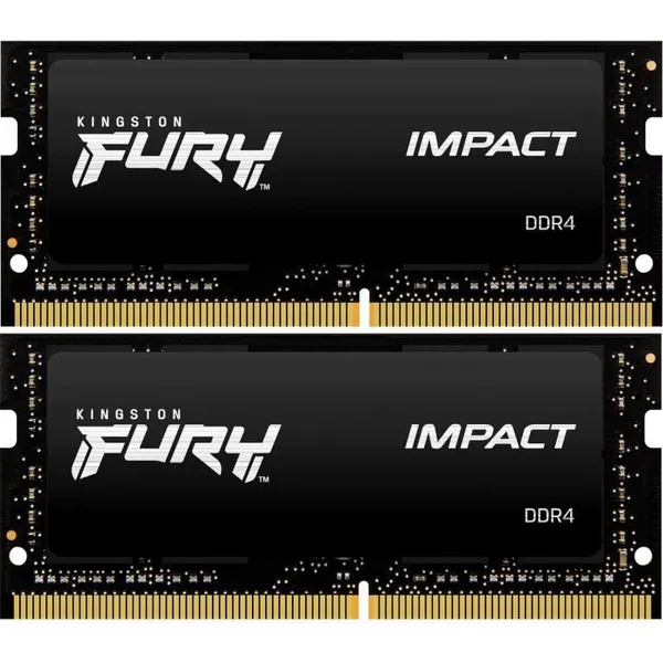 Memorie RAM KINGSTON FURY Impact 32GB 3200MHz DDR4 CL20 SODIMM - imagine 2