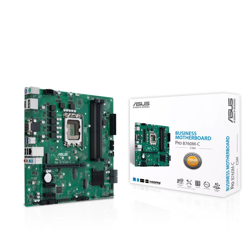 Placă de bază ASUS PRO B760M-C-CSM DDR5 LGA1700