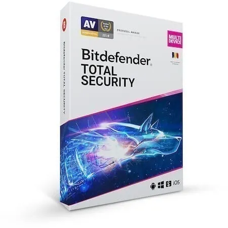 Licență Antivirus BITDEFENDER Total Security 10 Dispozitive 1 An