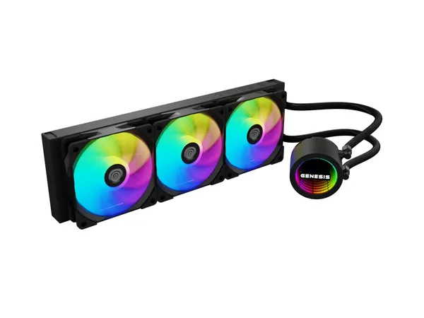 Cooler Procesor GENESIS Hydria 360 ARGB Negru NLG-2321 - imagine 2