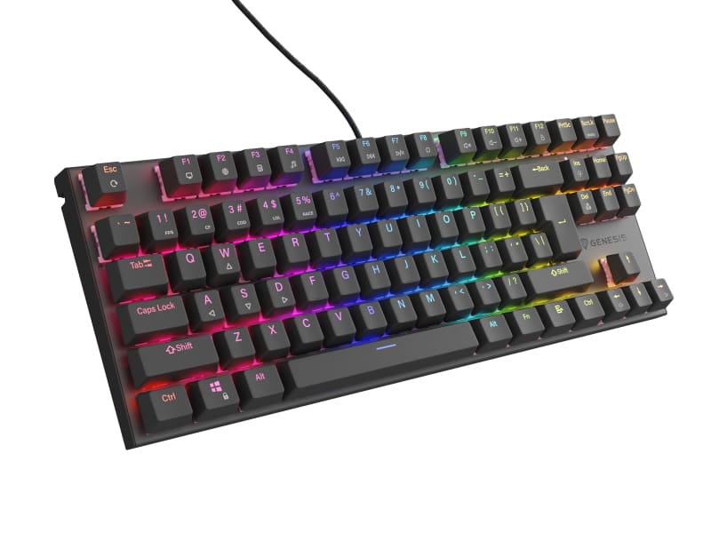 Tastatură Gaming GENESIS Thor 303 TKL Mecanică RGB Negru