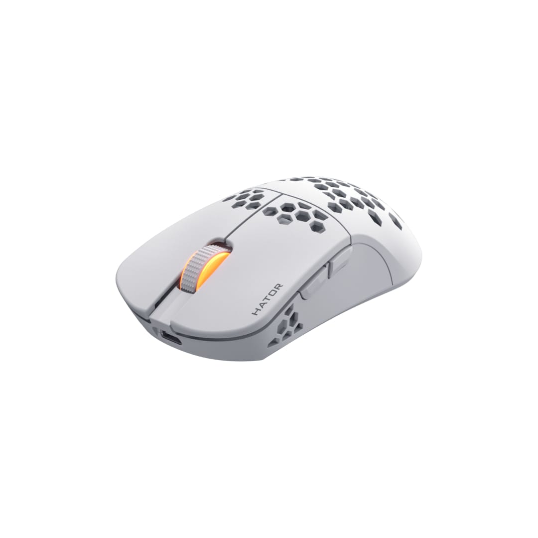 Mouse Gaming HATOR Stellar Pro Wireless Alb 26000 DPI