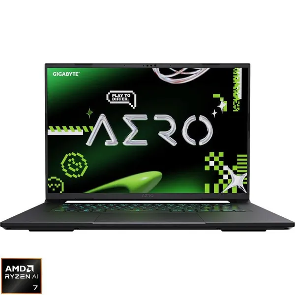 Laptop GIGABYTE 1VH93EEC94DH Ryzen AI 7 RTX 5060 16GB 1TB SSD Gri