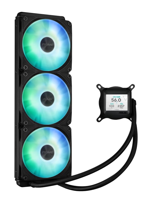 Cooler Procesor ASUS PRIME LC 360 LCD ARGB Negru