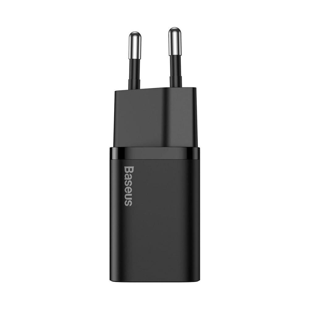Încărcător BASEUS Super Si Quick Charge 20W USB Type-C Negru - imagine 2