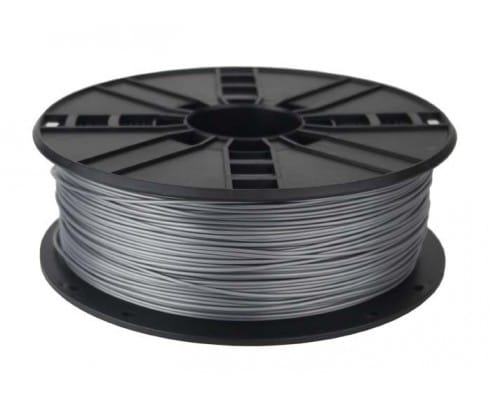 Filament GEMBIRD PLA 1.75 mm 1 kg Argintiu 3DP-PLA1.75-01-S