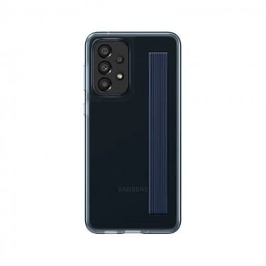 Husă SAMSUNG Galaxy A33 5G Slim Strap Cover Plastic Negru EF-XA336CBEGWW