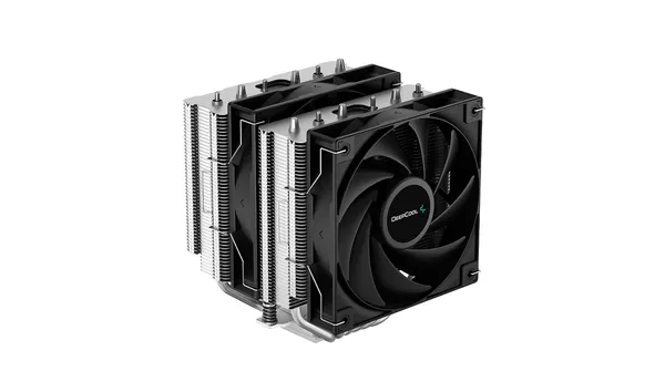 Cooler Procesor DEEPCOOL AG620 2x120mm 6 Heatpipe - imagine 4