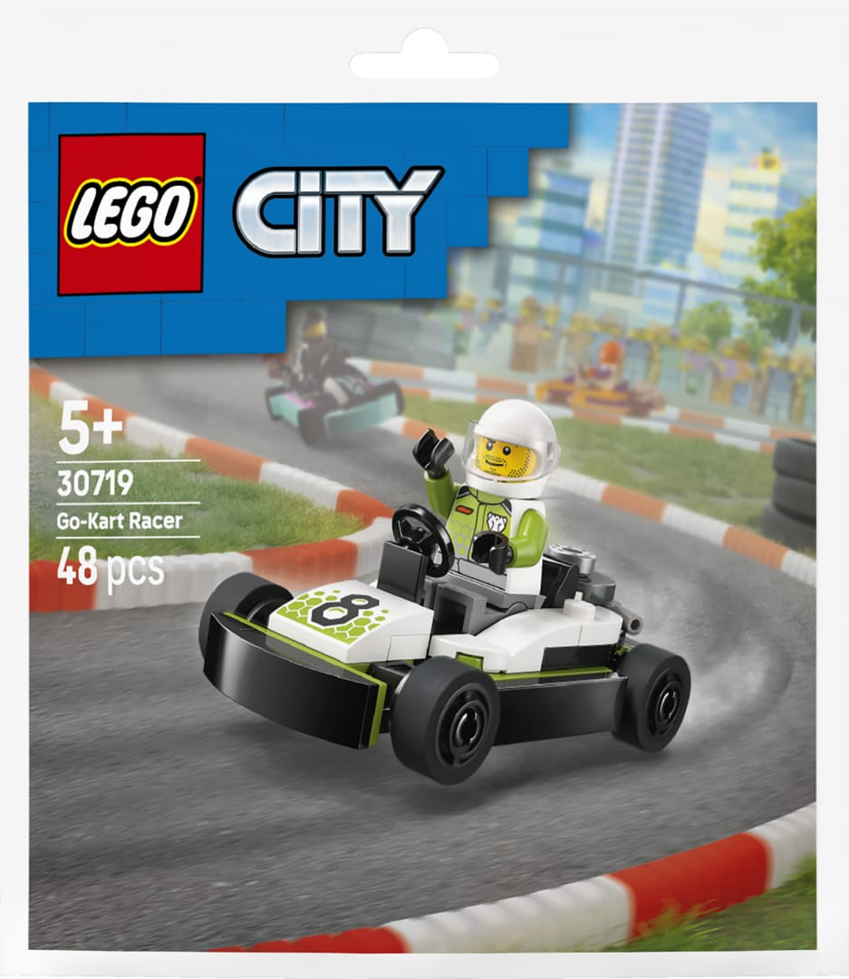 Set Construcție LEGO City Cart și Pilot 30719