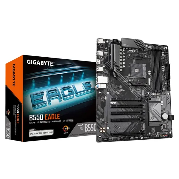 Placă de bază GIGABYTE B550 EAGLE AM4 DDR4 PCIe 4.0 ATX