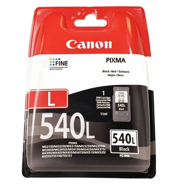 Cartuș Cerneală CANON PG-540L Black 11ml Original