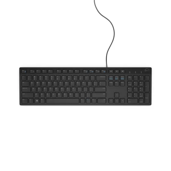 Tastatură DELL KB216 Multimedia Cu Cablu Română Neagră