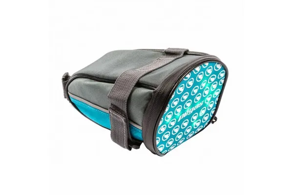 Borsetă Șa PEGAS cu Semnalizare 30LED Gri-Albastru