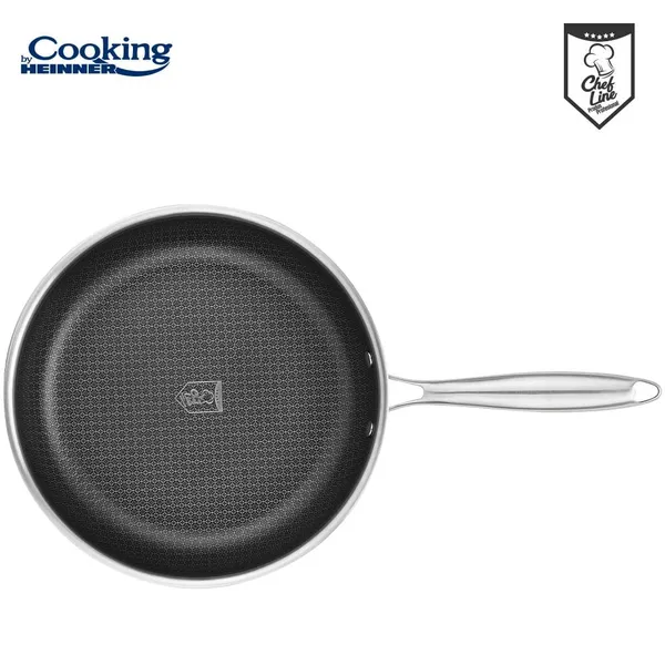 Tigaie Inox HEINNER Titanium3 30x6 cm - imagine 2