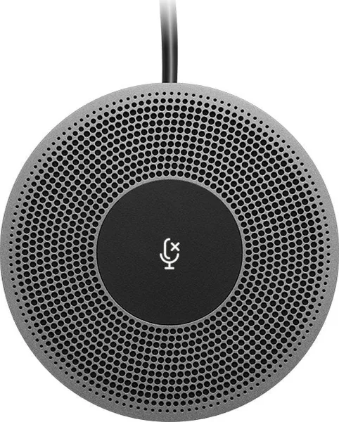 Microfon LOGITECH 989-000405 Conferințe Video USB Negru - imagine 3
