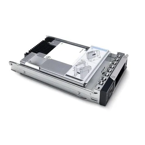 SSD Server DELL 480GB SATA Read Intensive 2.5in cu suport 3.5in 345-BEBH