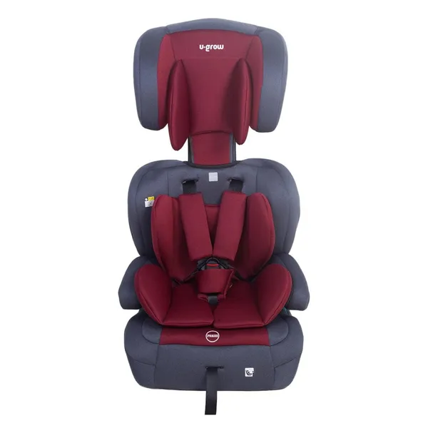 Scaun auto U-GROW 76-150cm R129 Isofix Roșu - imagine 4